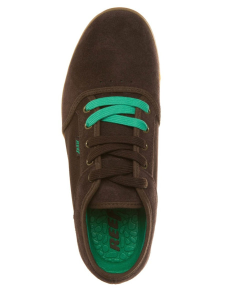 ZAPATILLA REEF CUERO MARRON