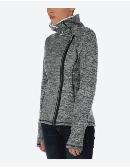 CHAQUETA BENCH CREMALLERA ASIMETRICA