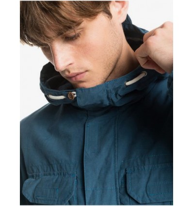 Parka Con Capucha Quiksilver Hombre