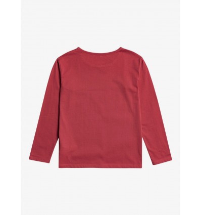 CAMISETA M/L ALGODON NIÑA ROXY GRANATE