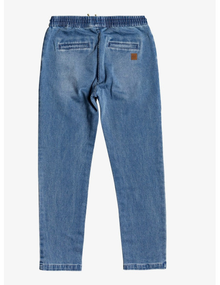 PANTALON LARGO VAQUERO NIÑA C/GOMA