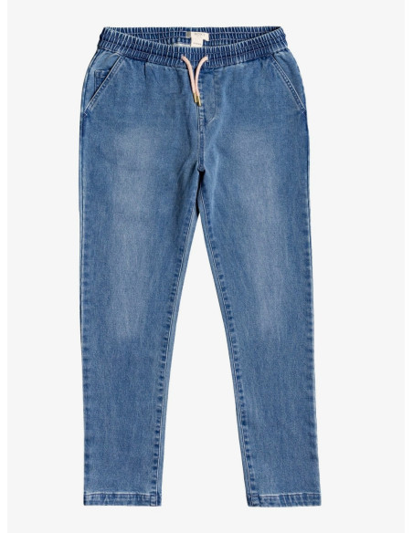 PANTALON LARGO VAQUERO NIÑA C/GOMA