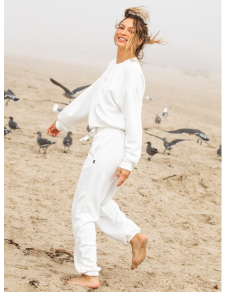 SUDADERA  ROXY ALGODON CORTO BLANCO ROXY´21