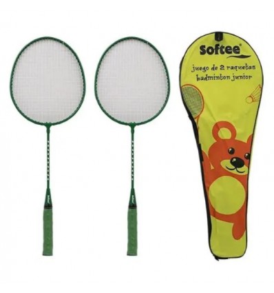 JUEGO DE RAQUETAS SOFTEE BADMINTON JR´21