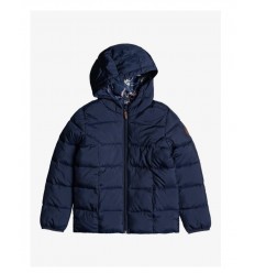 PLUMI ROXY NIÑA FORRO ESTAMPADO FLORES MARINO´21 2