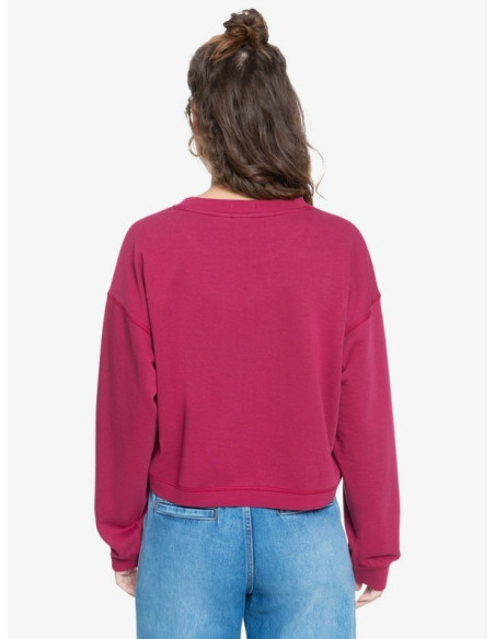 Sudadera cuello caja Roxy Mujer