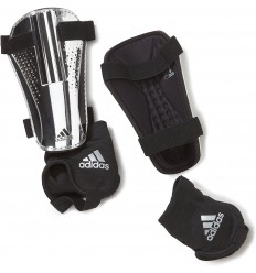 ESPINILLERAS C/TOBILLERA ADIDAS NEGRP/PLATA