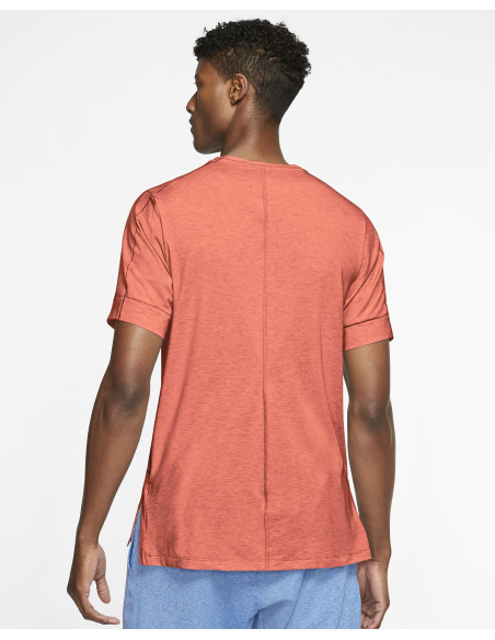 Camiseta Manga Corta Yoga Nike Hombre