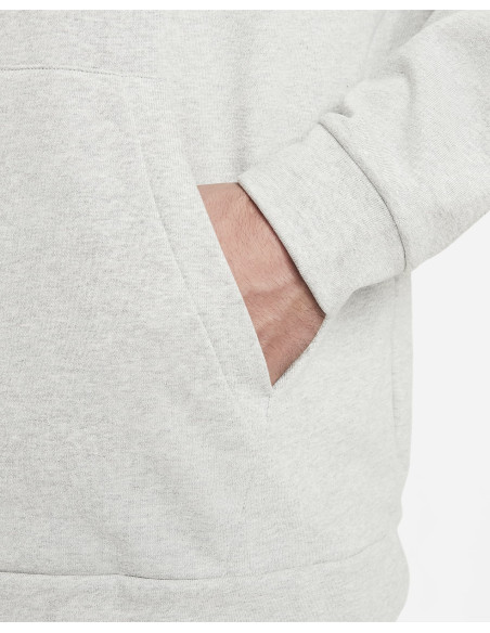 SUDADERA CAPUCHA GRIS NIKE SR