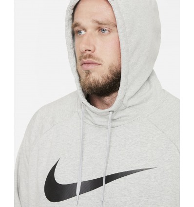 SUDADERA CAPUCHA GRIS NIKE SR
