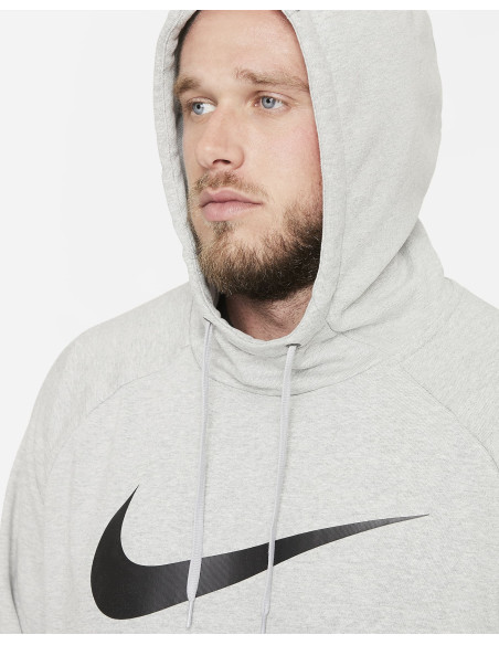 SUDADERA CAPUCHA GRIS NIKE SR