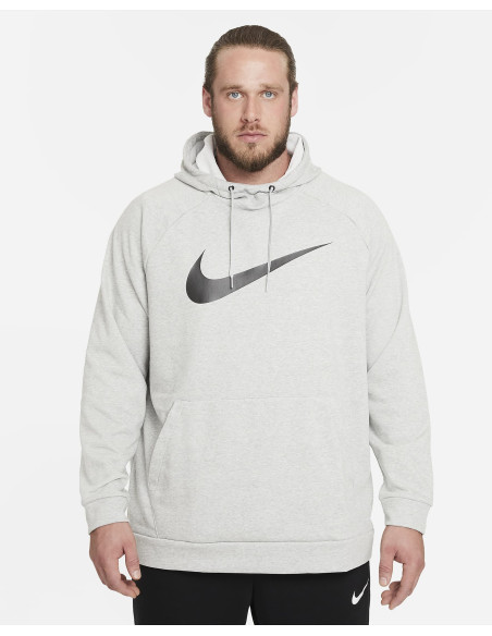 SUDADERA CAPUCHA GRIS NIKE SR