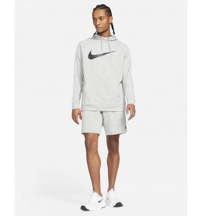 SUDADERA CAPUCHA GRIS NIKE SR