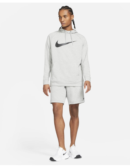 SUDADERA CAPUCHA GRIS NIKE SR