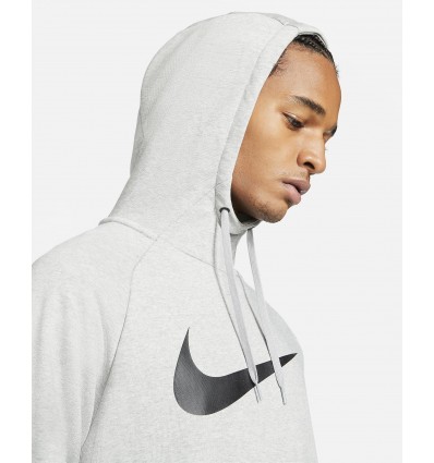 SUDADERA CAPUCHA GRIS NIKE SR