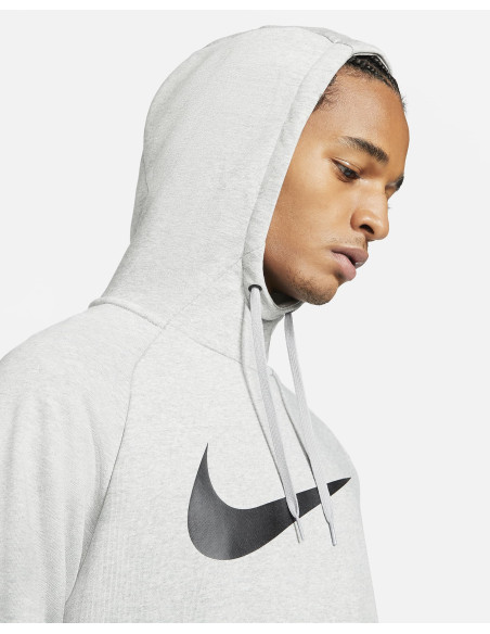 SUDADERA CAPUCHA GRIS NIKE SR