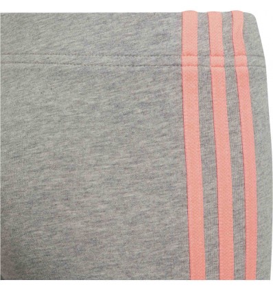 MALLA 3 RAYAS ADIDAS GRIS/ROSA