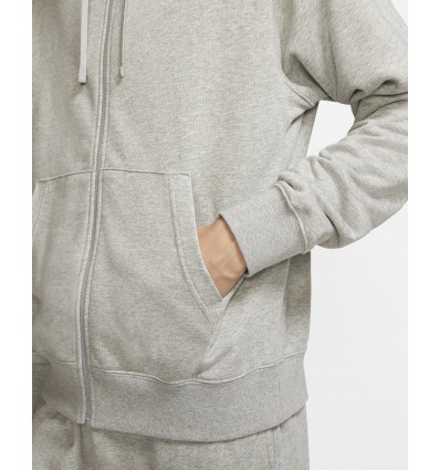 Sudadera gris capucha Nike Hombre