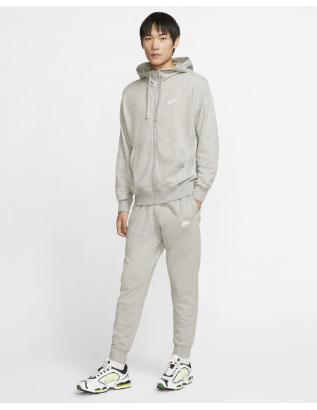 Sudadera gris capucha Nike Hombre