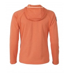 Sudadera con cremaiera y chano trenua sra naranja 2