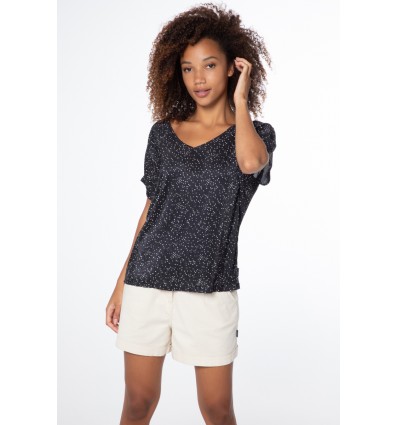 CAMISETA NEGRO PROTEST MUJER