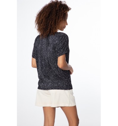 CAMISETA NEGRO PROTEST MUJER