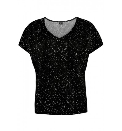 CAMISETA NEGRO PROTEST MUJER