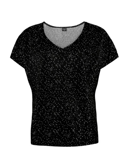 CAMISETA NEGRO PROTEST MUJER