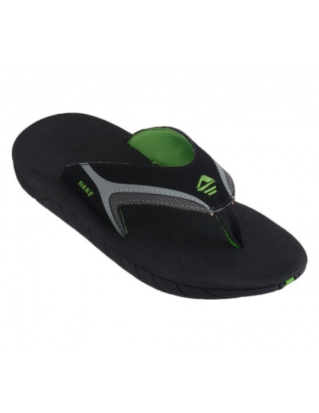 Chanclas Reef Negro/Verde