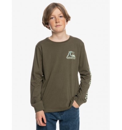 Camiseta Quiksilver Verde Niño