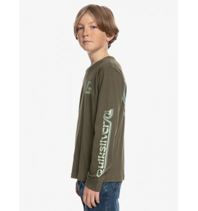 Camiseta Quiksilver Verde Niño