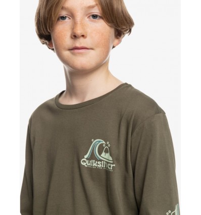 Camiseta Quiksilver Verde Niño
