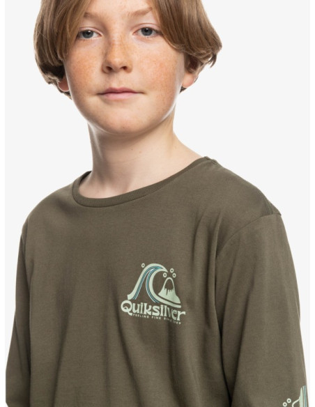 Camiseta Quiksilver Verde Niño