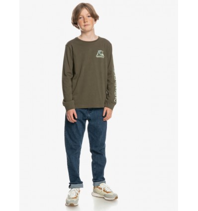 Camiseta Quiksilver Verde Niño