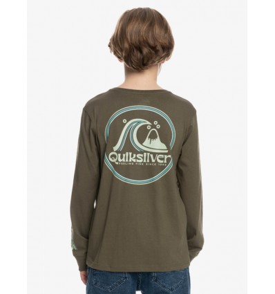 Camiseta Quiksilver Verde Niño