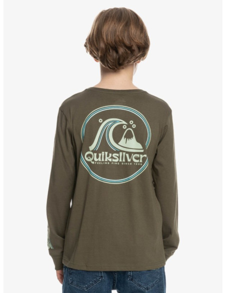 Camiseta Quiksilver Verde Niño