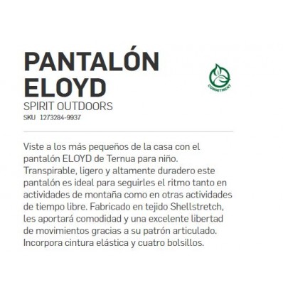 Pantalon Ternua niño