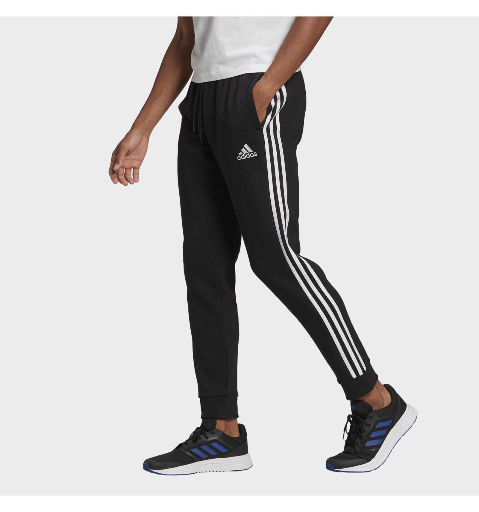 Pantalón Chandal Negro Adidas - - Tu tienda de deportes en internet.