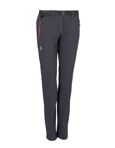 PANTALON L MONTE SRA ELASTICO ANTRACITA/FUCSIA