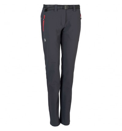 PANTALON L MONTE SRA ELASTICO ANTRACITA/FUCSIA