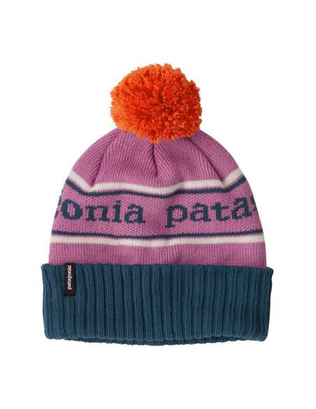 GORRO LANA PATAGONIA ROSA/NARANJA