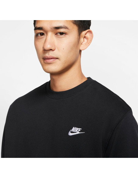 SUDADERA LISA NIKE HOMBRE