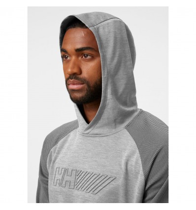 SUDADERA TRASPIRABLE CAPUCHA LOGOTIPO PECHO SR H/H