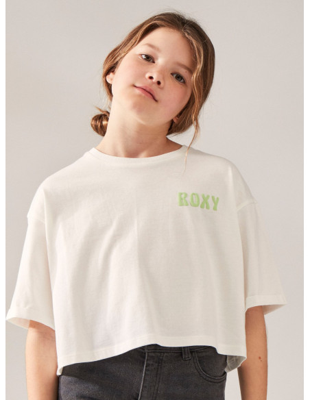 CAMISETA ANCHA Y CORTA ROXY INFANTIL