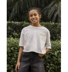 CAMISETA ANCHA Y CORTA ROXY INFANTIL 2