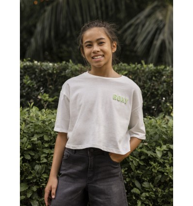 CAMISETA ANCHA Y CORTA ROXY INFANTIL
