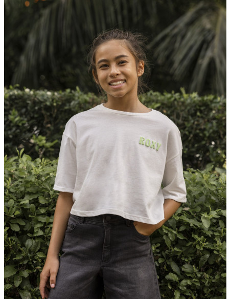 CAMISETA ANCHA Y CORTA ROXY INFANTIL