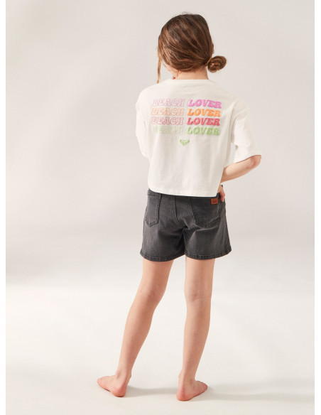 CAMISETA ANCHA Y CORTA ROXY INFANTIL