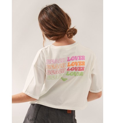 CAMISETA ANCHA Y CORTA ROXY INFANTIL