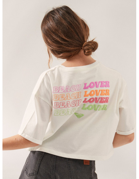 CAMISETA ANCHA Y CORTA ROXY INFANTIL
